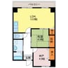 ソレイユ南条 1LDK+Sの間取り