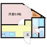 リープラス青山北 1Kの間取り