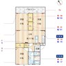 リノスタイル姫路北条 3LDKの間取り