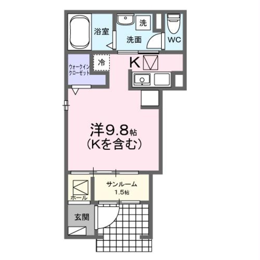 間取図 プラスエス英賀清水