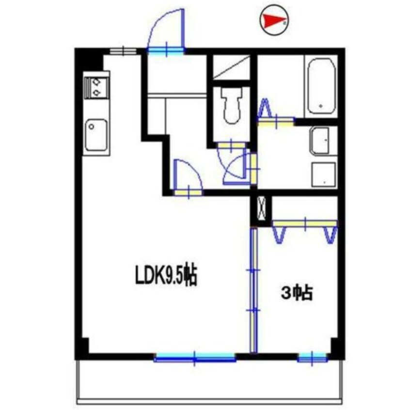 間取図 ローレルコート宮西