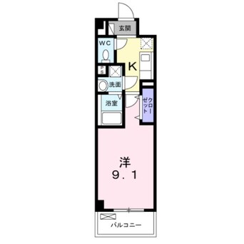 間取図 クレール