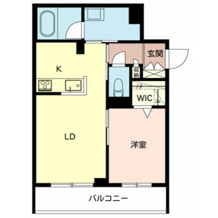 間取図 シャーメゾン　姫路Ｗ