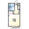 SEKISUI RESIDENCE 1Kの間取り