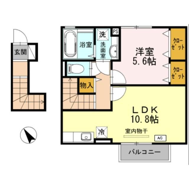 間取り図 サニーヒルⅡ