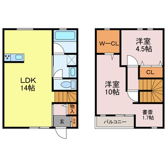 間取図 メゾン　ド　ルポン