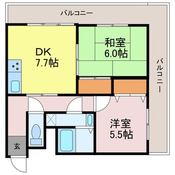 間取図 RBマンション