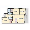 プレステージ姫路V 3LDKの間取り