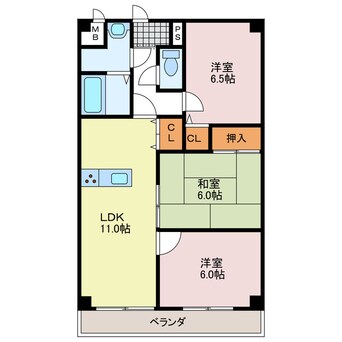 間取図 大雄マンション