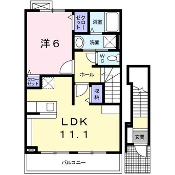 間取図 ラフレシール・ベル