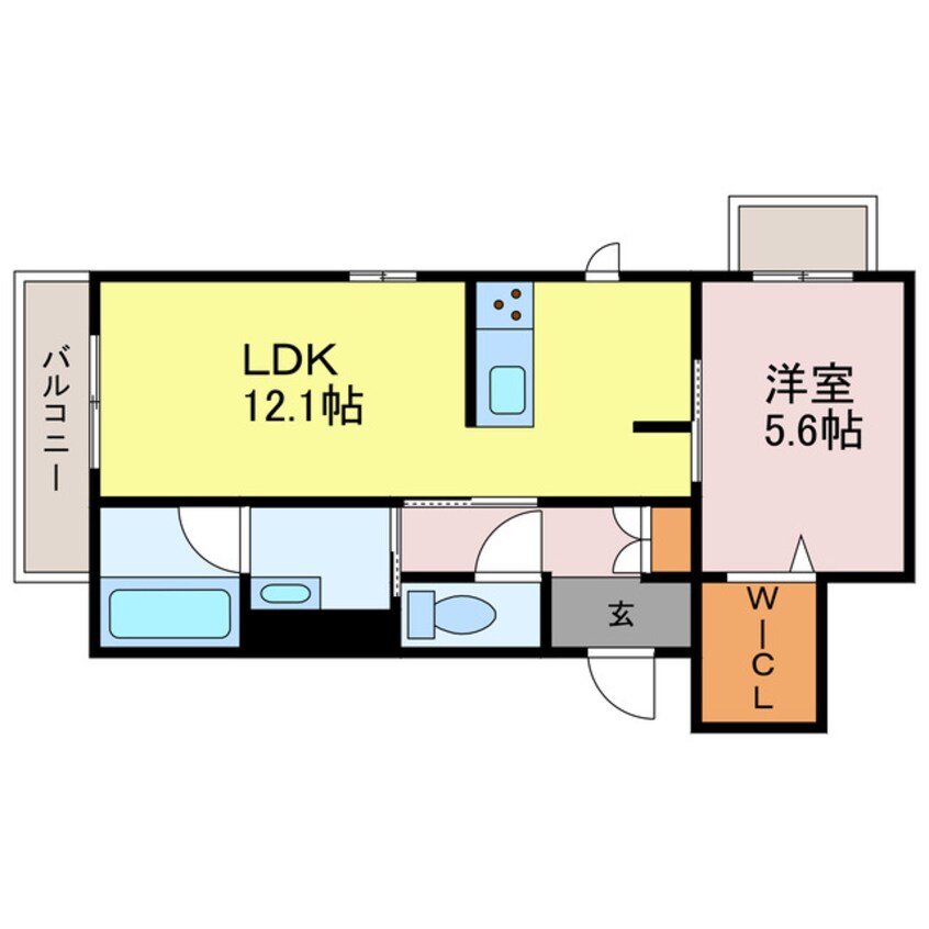 間取図 シャーメゾン　ファーイースト英賀保