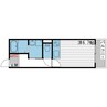 マンションマタージュ 1Rの間取り