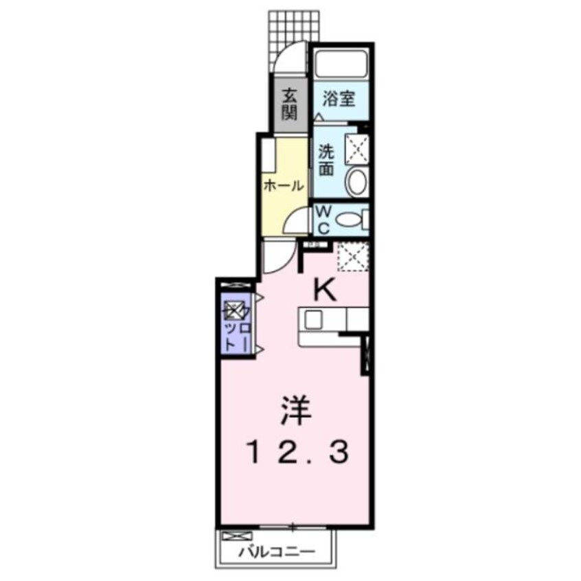 間取図 パークサイドライヴン