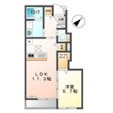 アイリスハイム花北の間取図