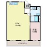 ハイツベネ 1LDKの間取り