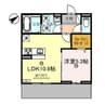D-PLACE城西 1LDKの間取り