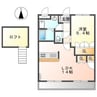 ヴィクトリーステージカンダ 1LDKの間取り