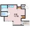 ONELIGHT博労町 1Rの間取り