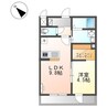 レジーナ・彩 1LDKの間取り