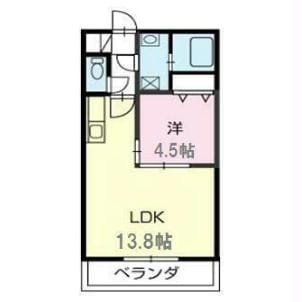 間取り図 プランドール宝殿