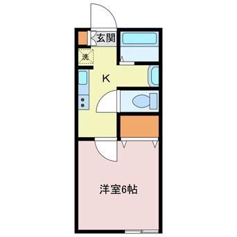 間取図 Rumie-ru加古川美乃利