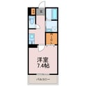 MISTRAL神屋町Ⅲの間取図