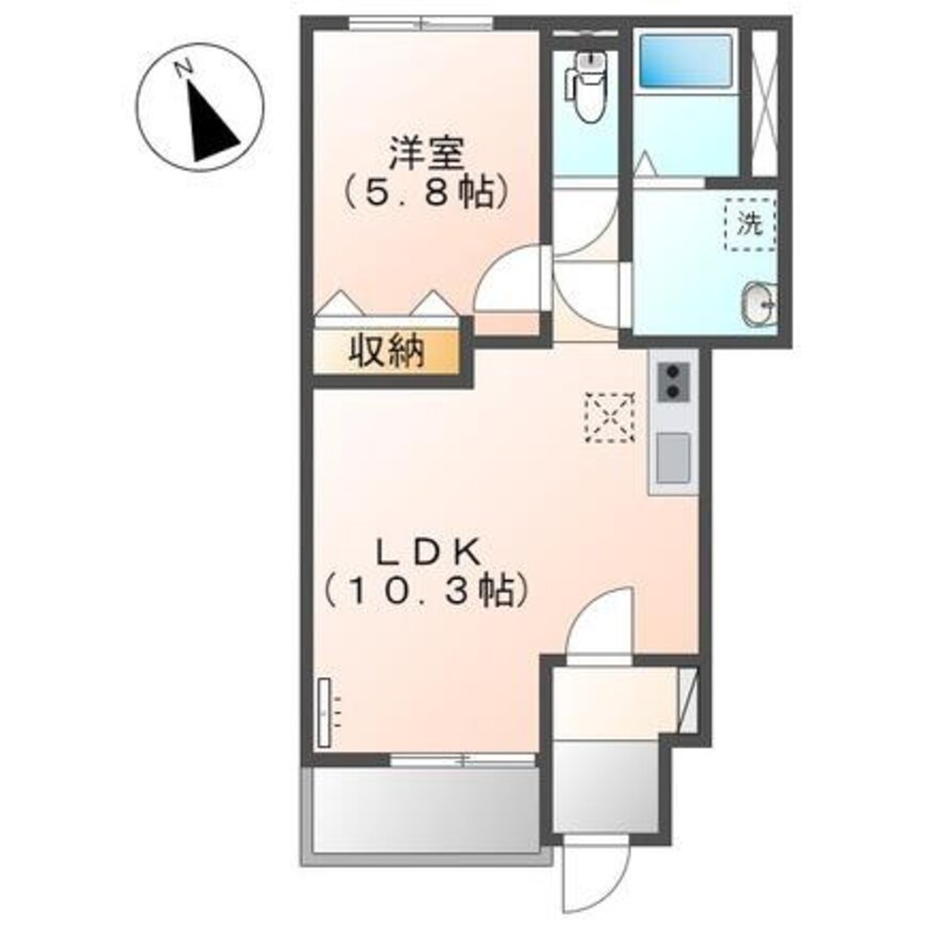 間取図 サンフィット