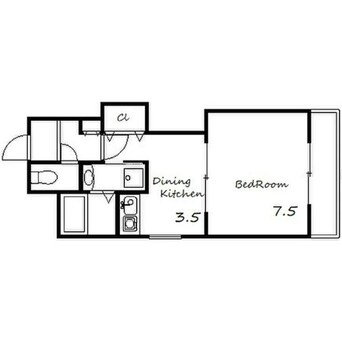 間取図 フラットフォー