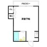 錦アトリオ 1Rの間取り