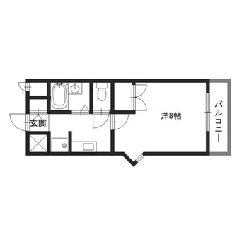 間取図 メゾンデール本町