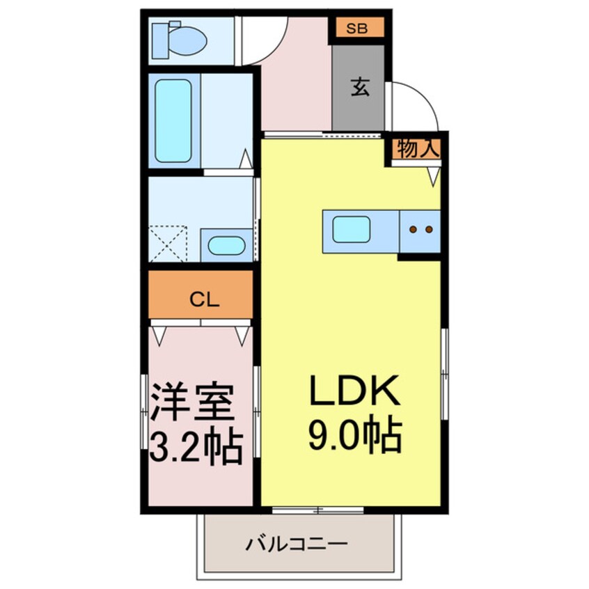 間取図 La maison du bonheurⅡ