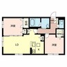 Grand　Maison延末東 2LDKの間取り