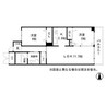 ブルーエス 2LDKの間取り