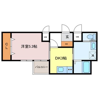 間取図 ノアール　リシェ