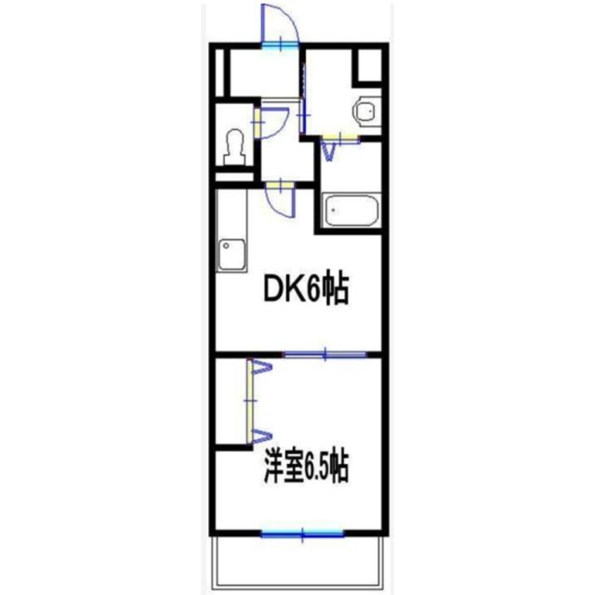 間取図 ノースエスぺランサ
