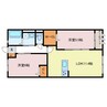 Pure　Ryuju 2LDKの間取り