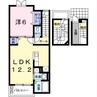 パジェール・アン 1LDKの間取り