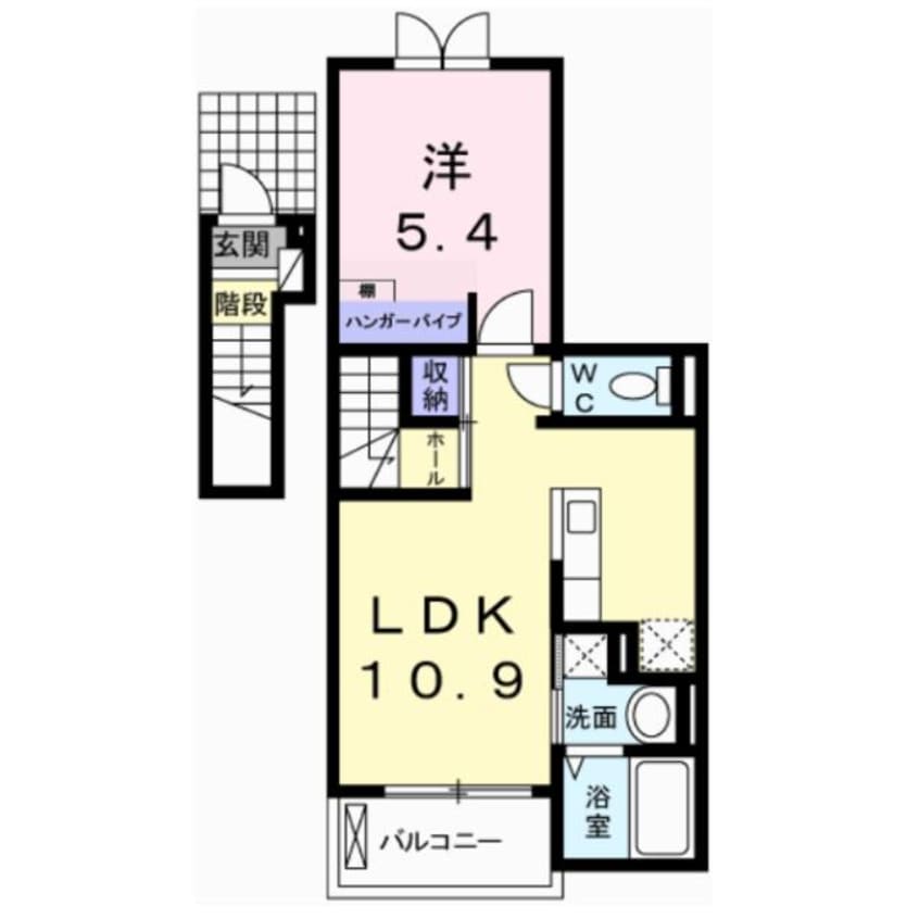 間取図 パジェール・アン