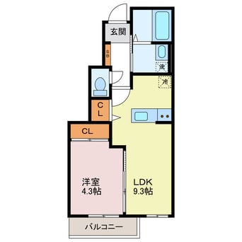 間取図 メゾン・ド・F　Ⅲ