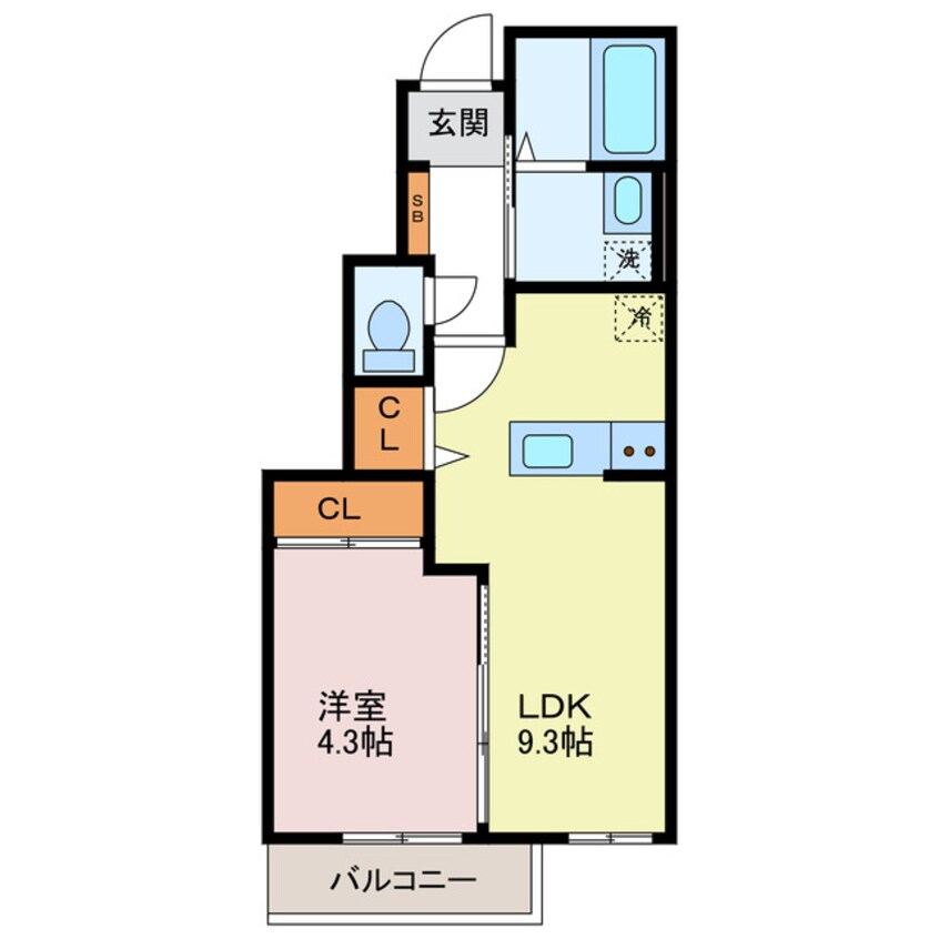 間取図 メゾン・ド・F　Ⅲ