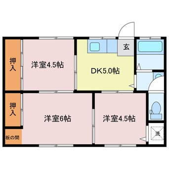 間取図 クィーンヒルズ