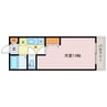 villa　coco 1Kの間取り
