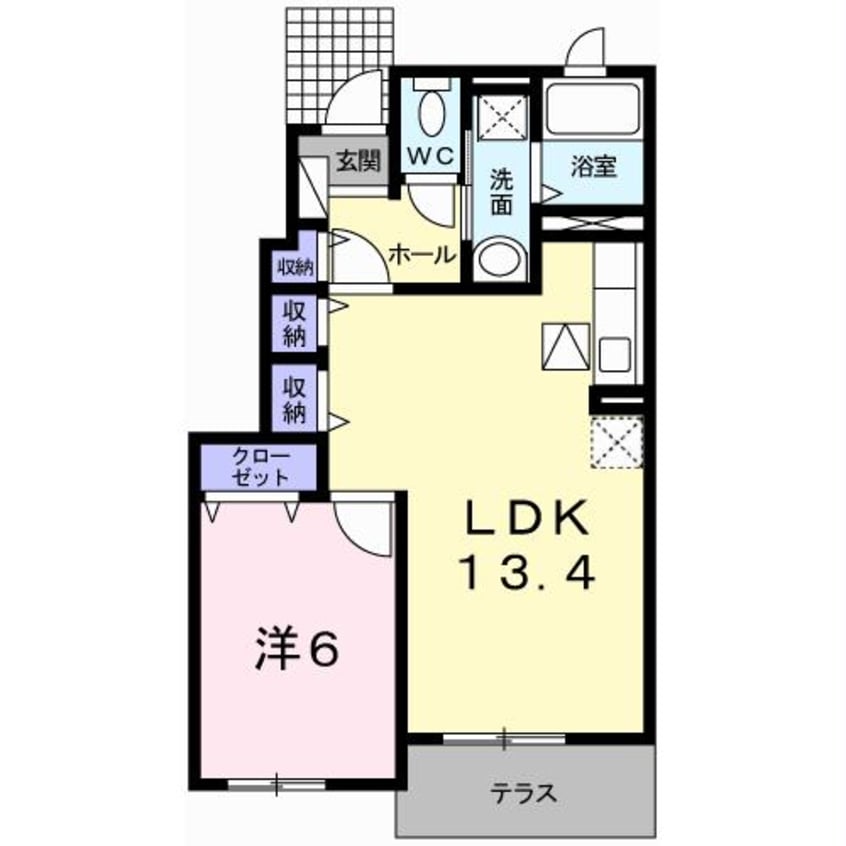 間取図 ネオ・エスト　オーブB