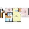 アルクヴィラ 1LDK+Sの間取り