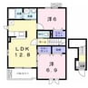 グレイス・Ｒ　Ⅰ 2LDKの間取り