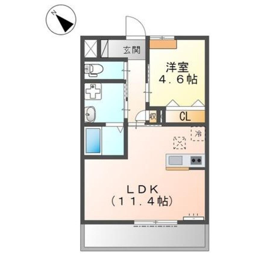 間取図 ウィンサムパインⅡ