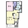 アヴァンセ 1LDKの間取り