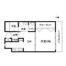 フェザントアイ蒲田 1DKの間取り