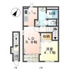 ペガサスⅠ 1LDKの間取り
