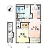 ペガサスⅠ 1LDKの間取り